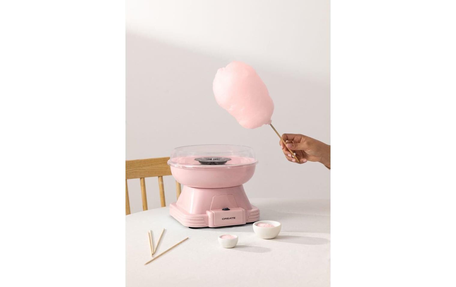 Create Zuckerwattemaschine Pastelrosa