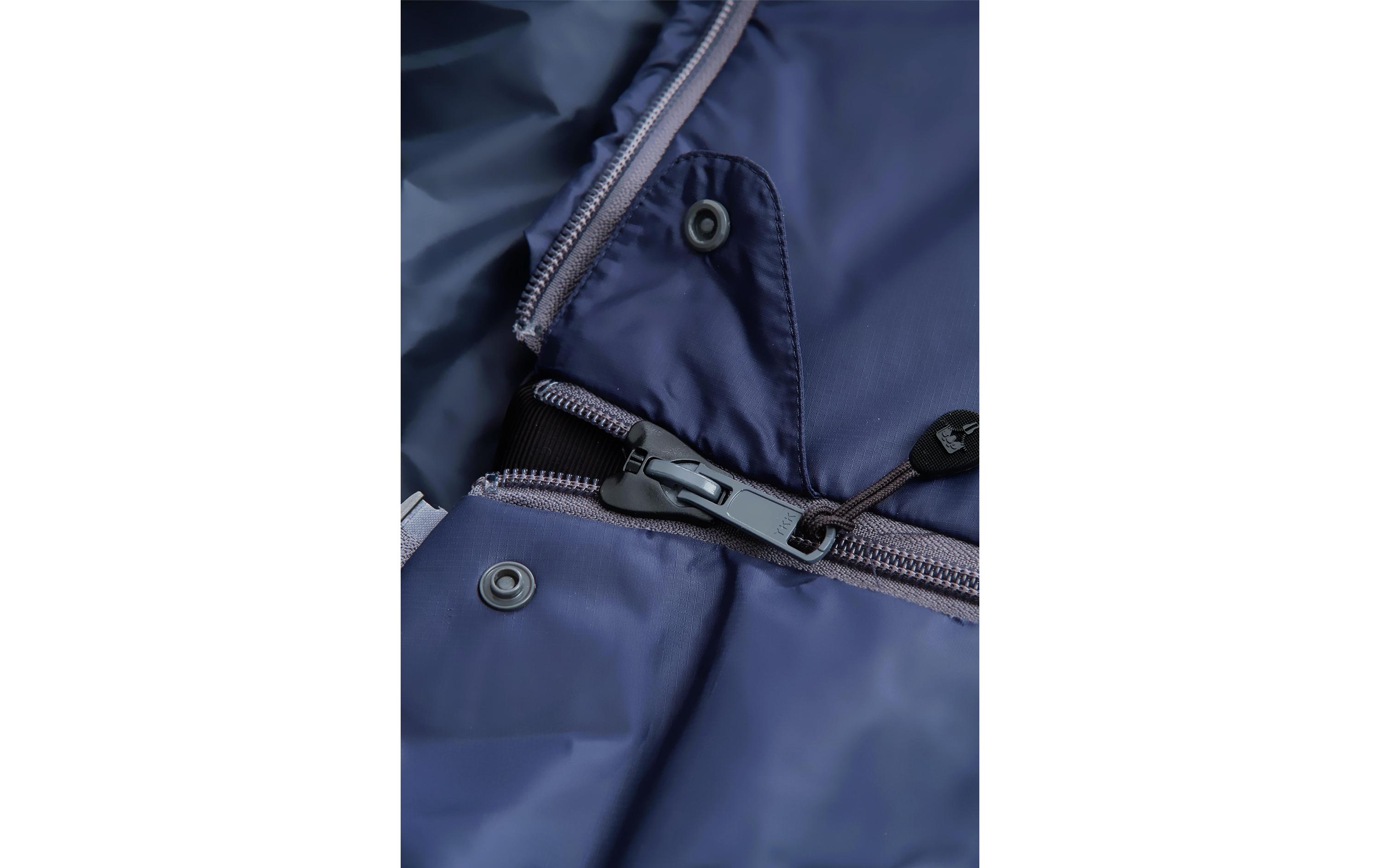 Grüezi Bag Schlafsack Biopod Wolle Zero Nylon, Night Blue