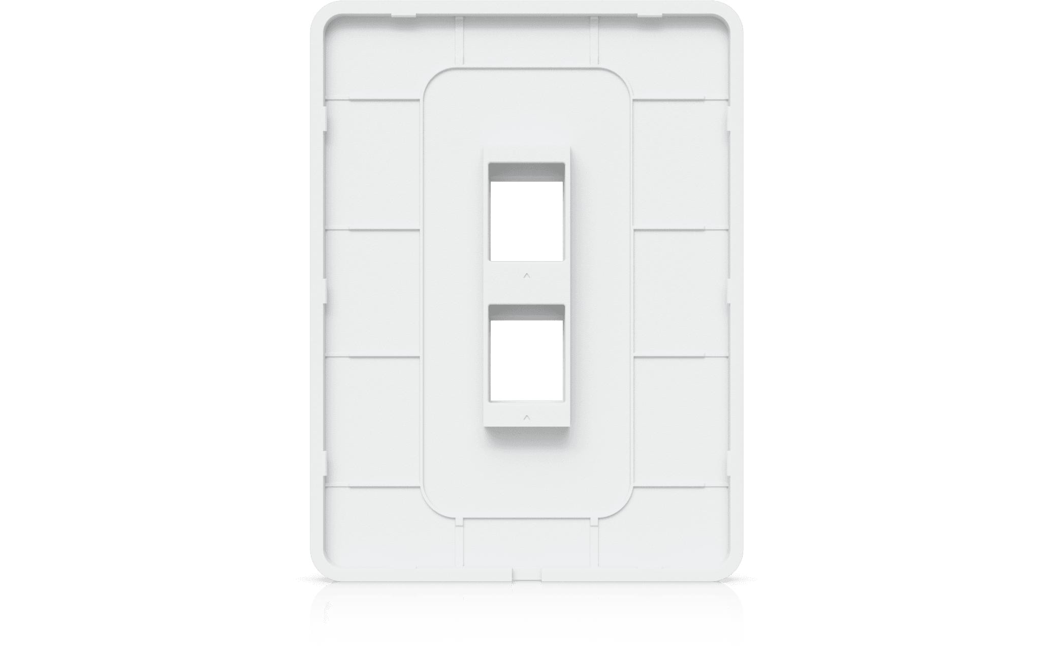 Ubiquiti Vertikal Paintable Keystone Wall Plate 2-Port, 4er-Pack