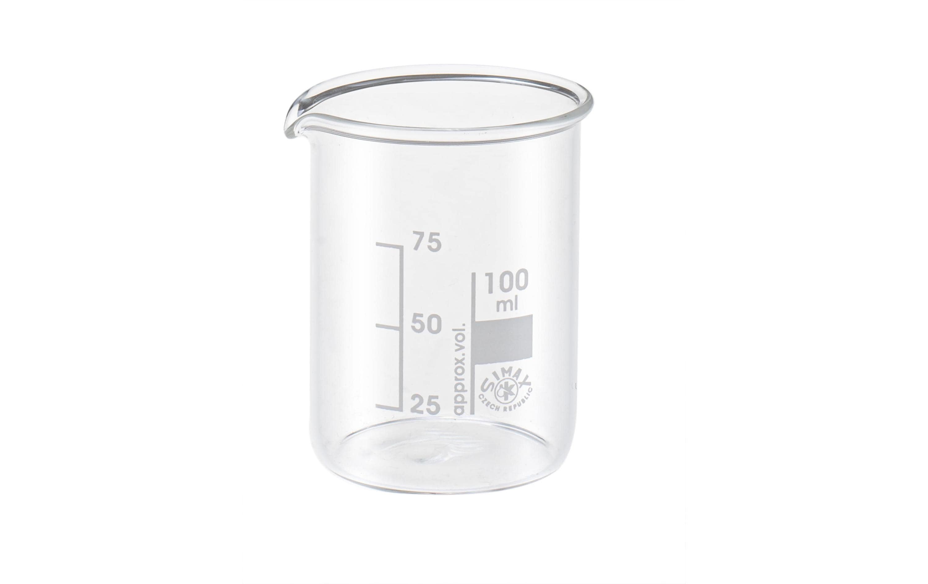 Glorex Kosmetik Zubehör Becherglas 100 ml