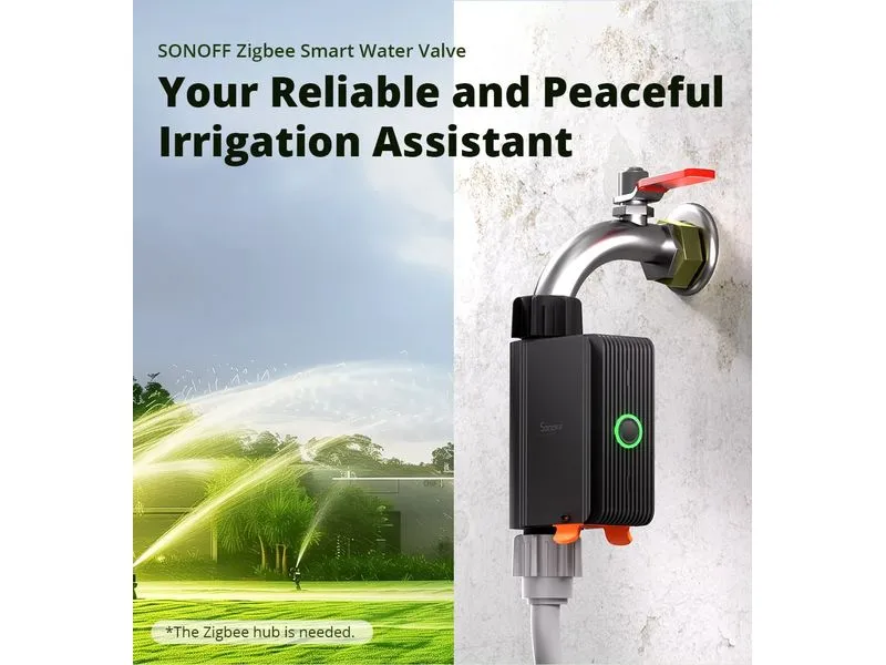 SONOFF ZigBee-Smart Water Valve DC 6 V SONOFF ZigBee-Smart Water Valve DC 6 V