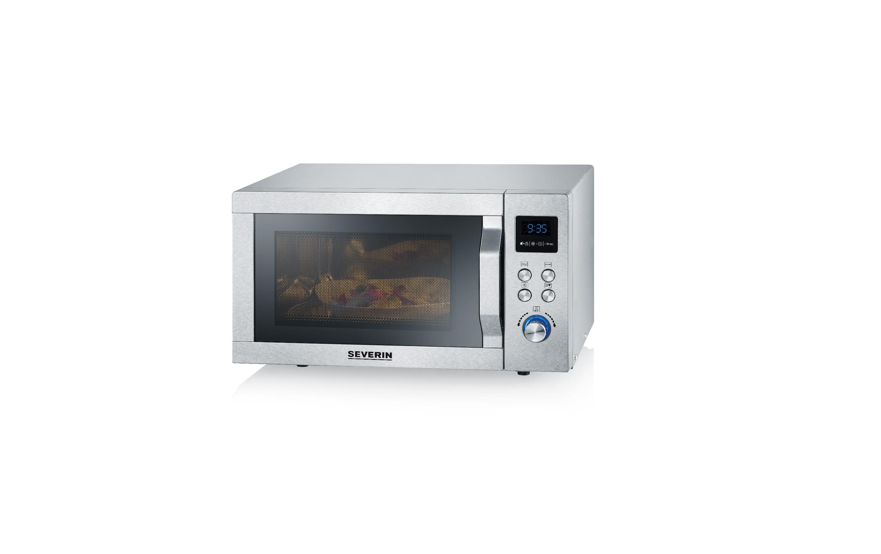 Severin Mikrowelle mit Grill MW7774 Grau Severin Mikrowelle mit Grill MW7774 Grau