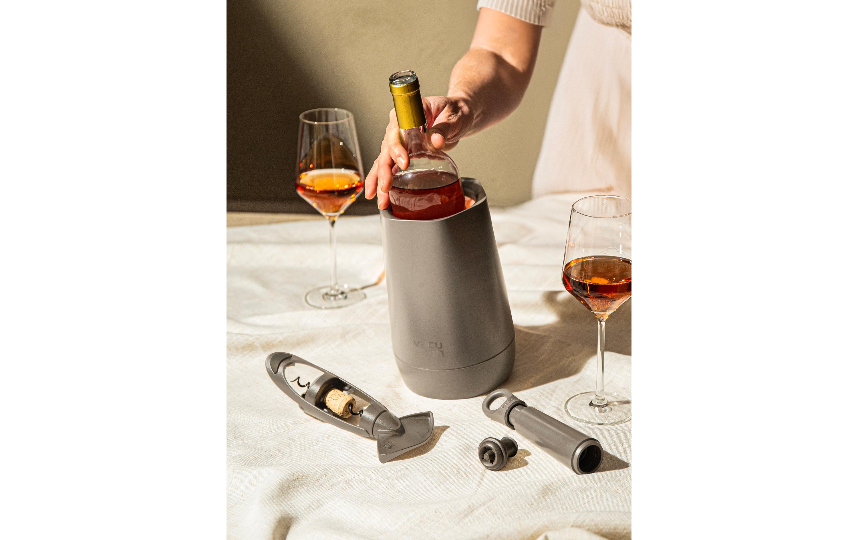 Vacuvin Weinset Host Graphite 4-teilig