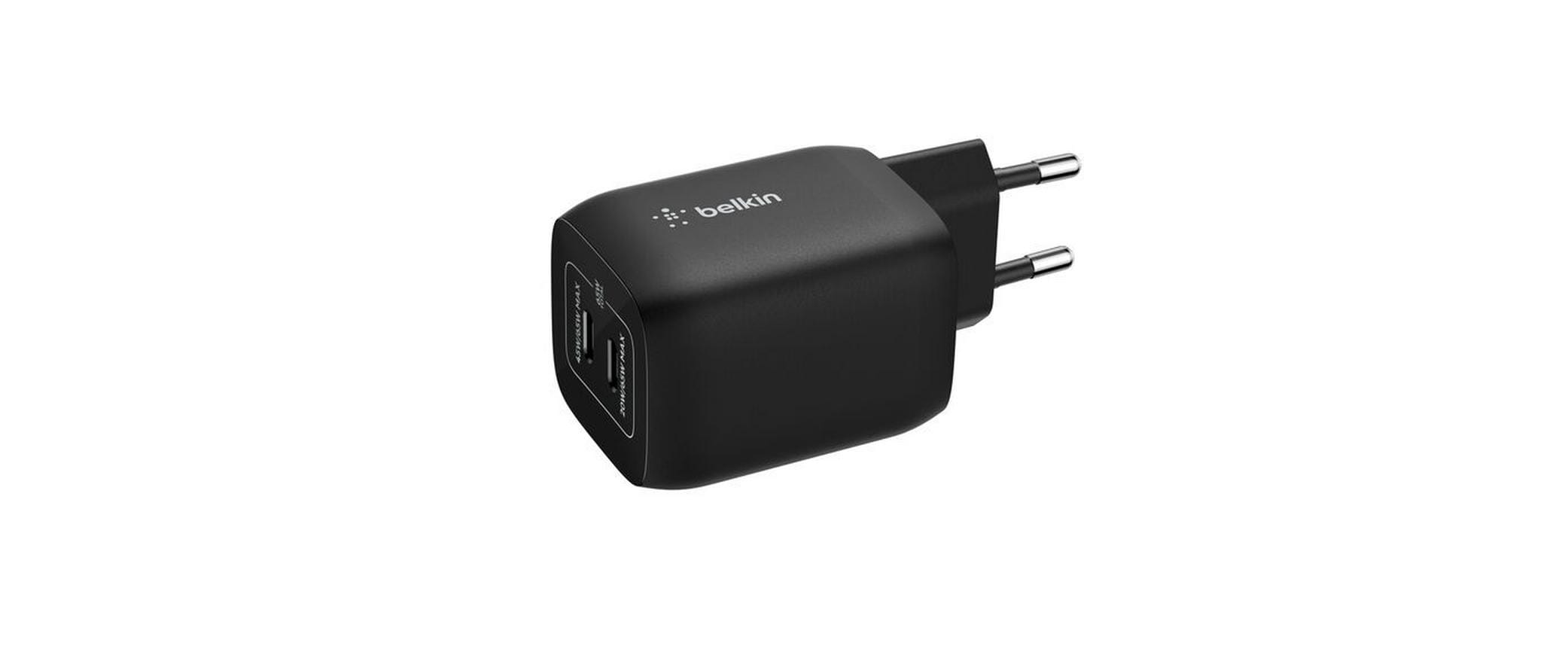 Belkin USB-Wandladegerät BoostCharge 65W, Schwarz Belkin USB-Wandladegerät BoostCharge 65W, Schwarz