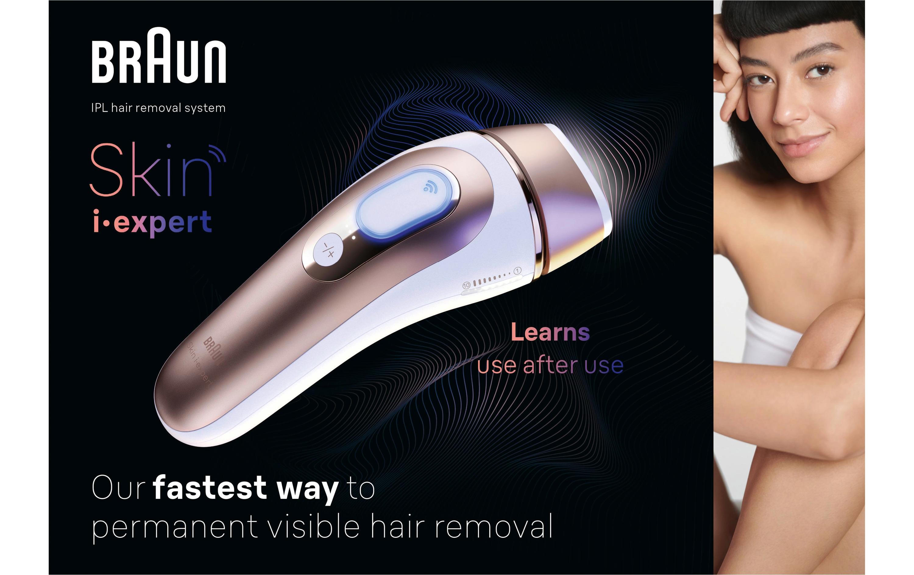 Braun Skin i·expert PL7147 IPL-Haarentferner mit App-Steuerung