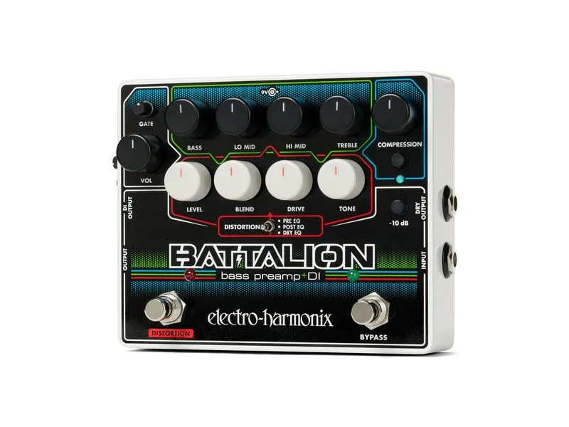 Electro-Harmonix Battalion Bass Preamp & DI Verzerrer Electro-Harmonix Battalion Bass Preamp & DI Verzerrer
