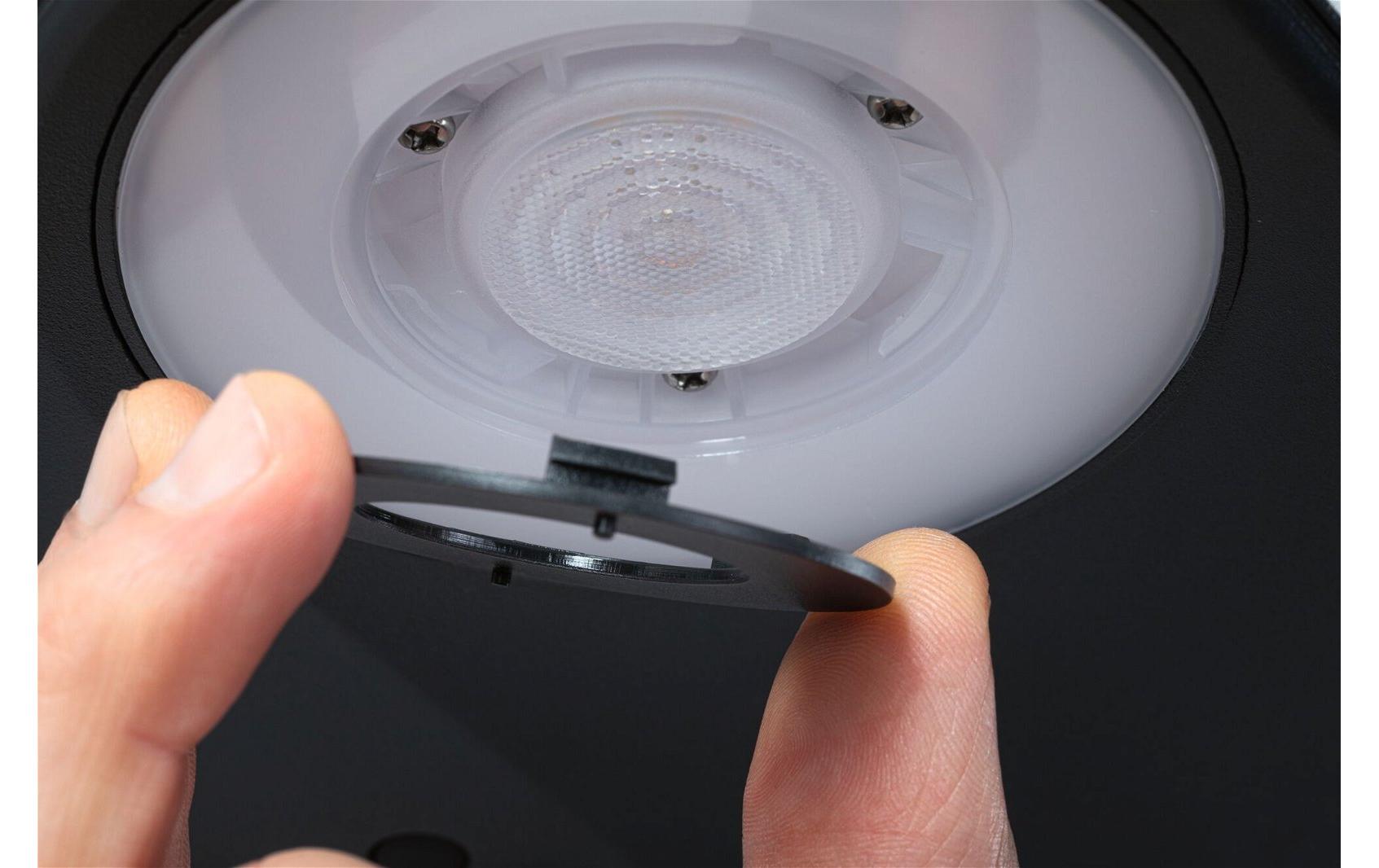 Paulmann LED Aussenwandleuchte Silma Bewegungsmelder Anthrazit