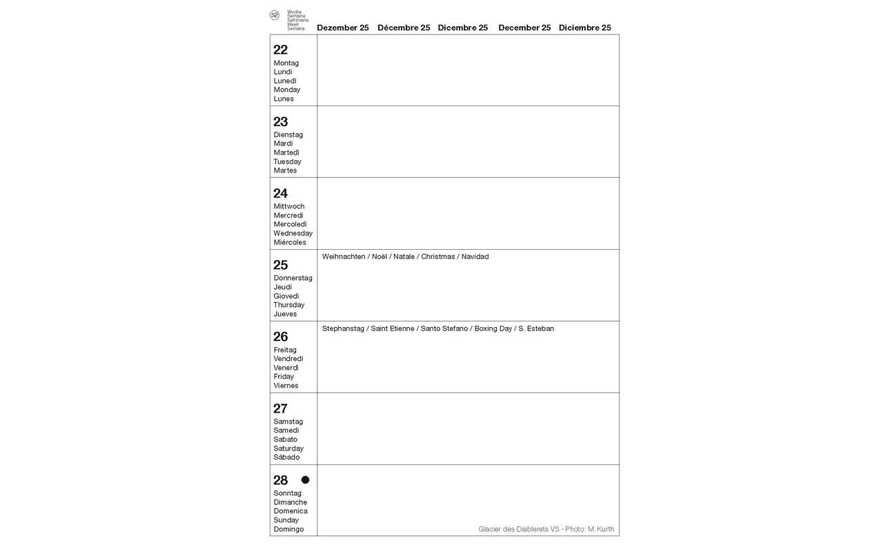 Calendaria Kalender 2026
