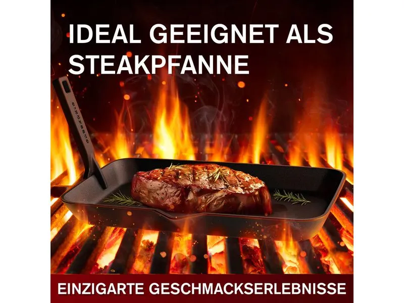 Gusskoenig Fajita-Pfanne abnehmbarer Griff Gusskoenig Fajita-Pfanne abnehmbarer Griff
