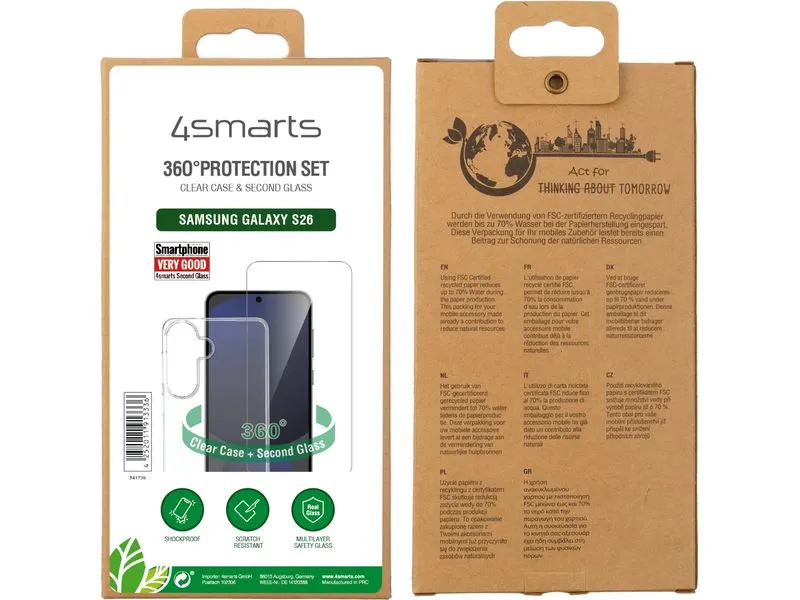 4smarts 360° Protection Set für Samsung Galaxy S26 4smarts 360° Protection Set für Samsung Galaxy S26