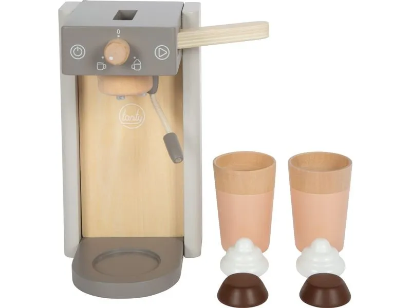 small foot Kaffeemaschinen-Set grau tasty
