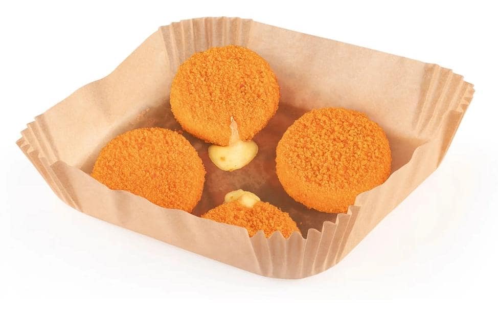 GOURMETmaxx Backpapier 100 Stück, 23 x 23 x 4.5 cm