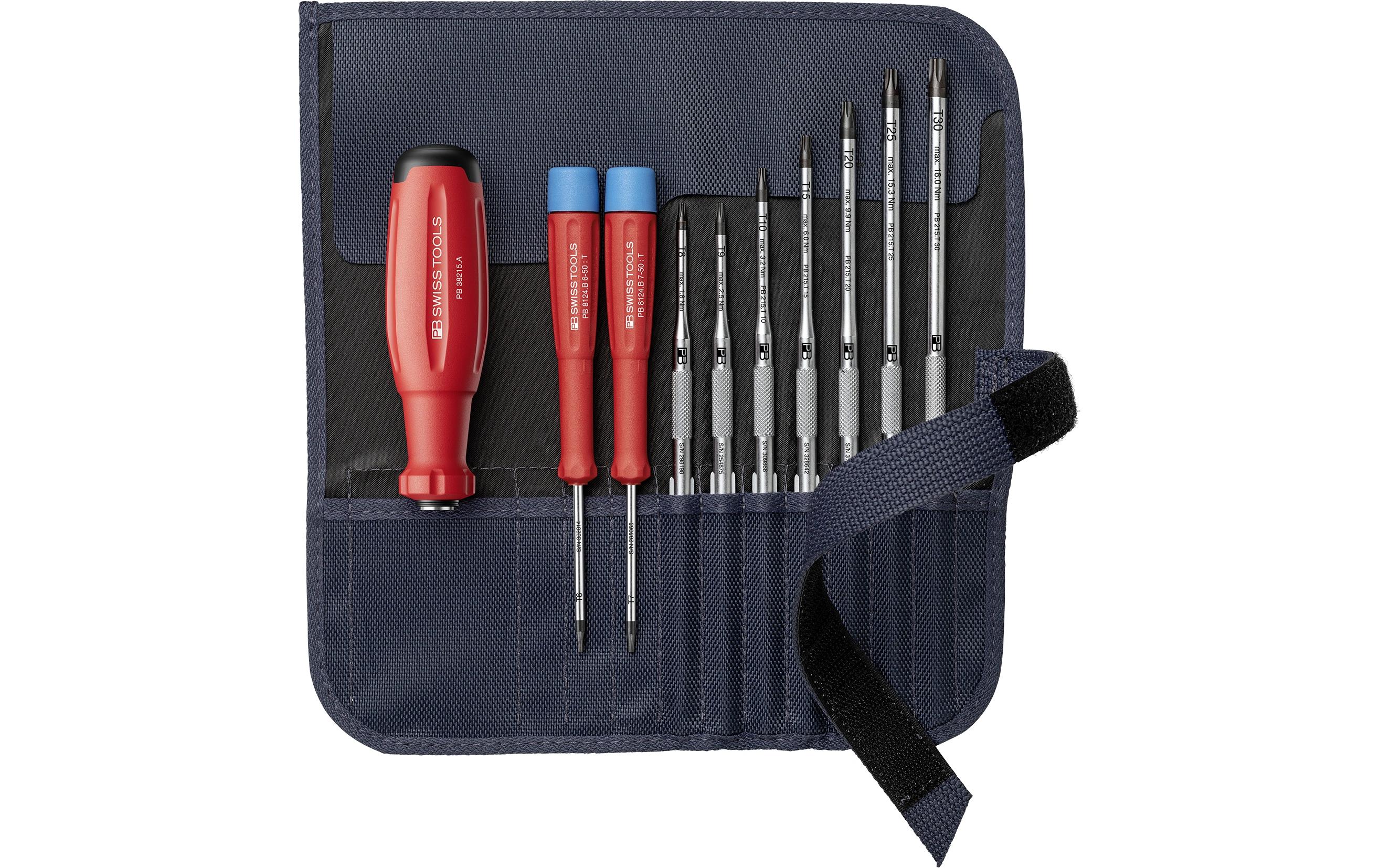 PB Swiss Tools Schraubenzieher-Set SwissGrip Evo PB 38224 Torx T6-T30