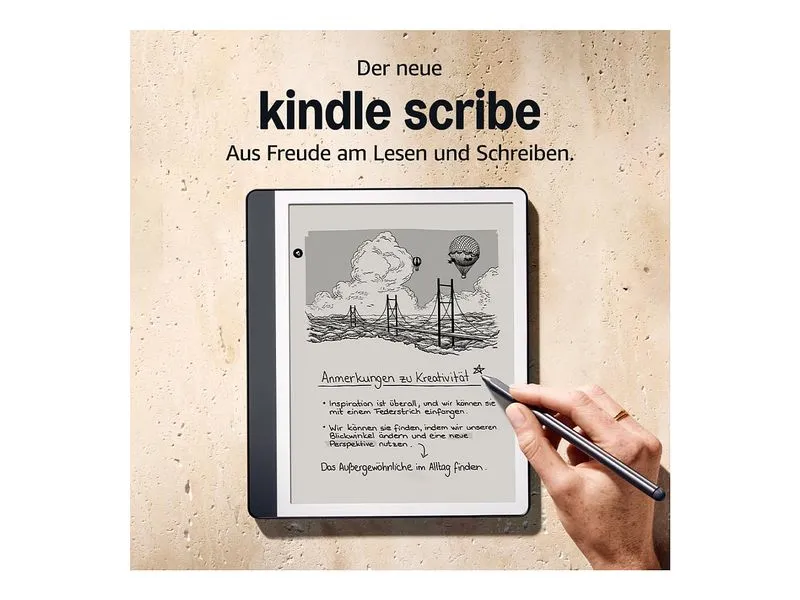 Amazon Kindle Scribe 16 GB, 10.2 Zoll, Wolframgrau Amazon Kindle Scribe 16 GB, 10.2 Zoll, Wolframgrau