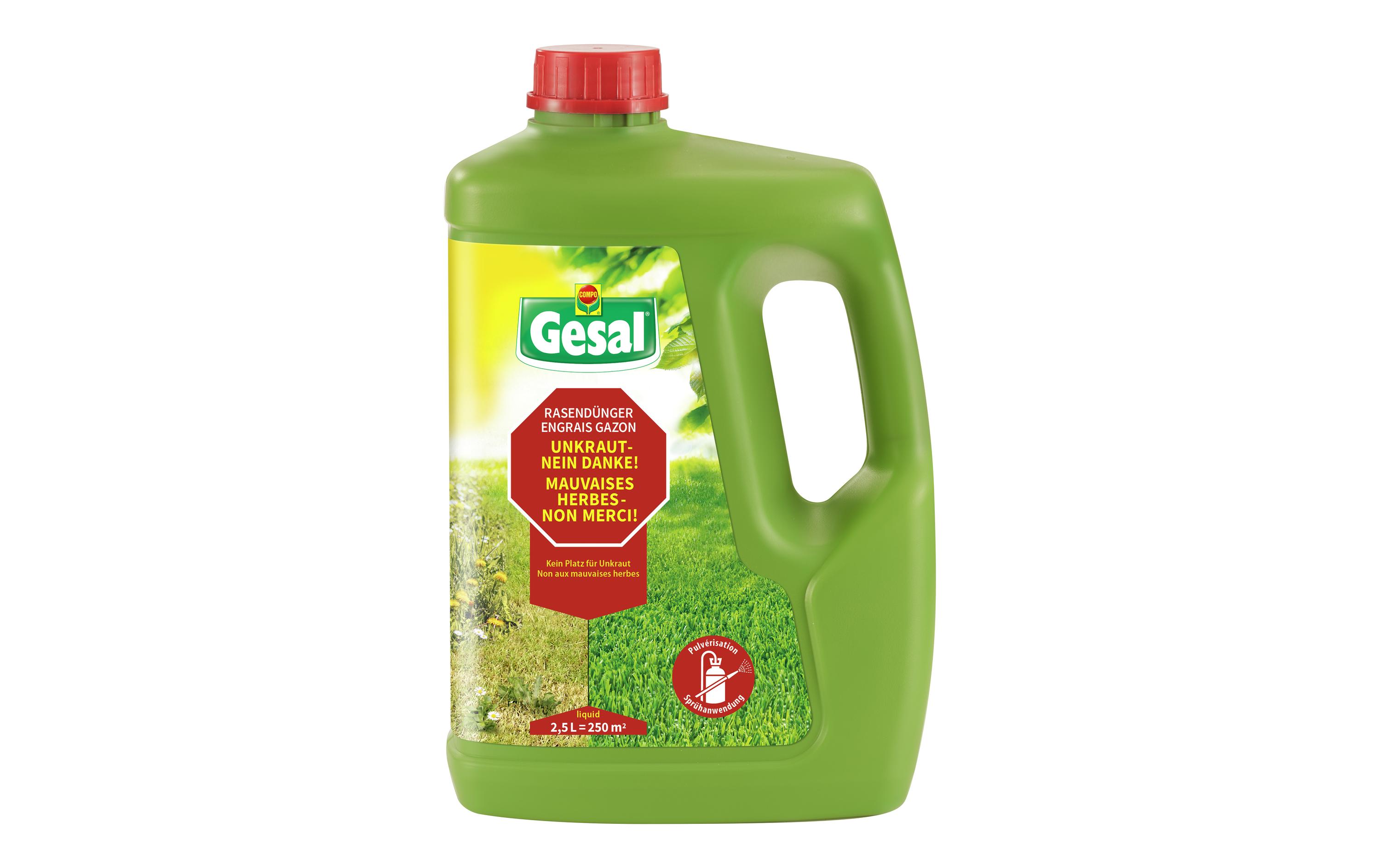 Gesal Rasendünger Unkraut-Nein Danke! 2.5 l