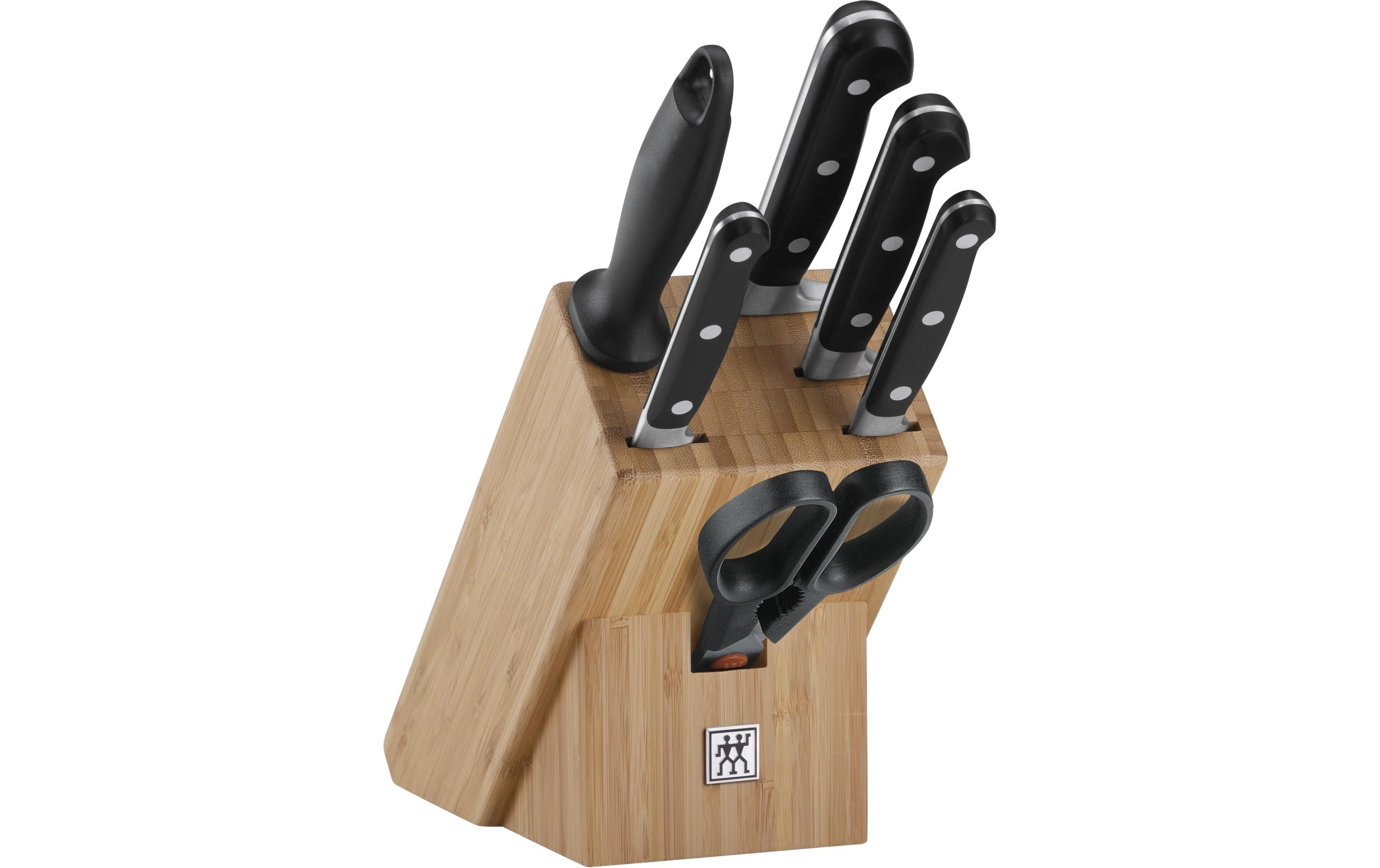 Zwilling Messerblock-Set mit Messer Professional S Bambus, 7-teilig Zwilling Messerblock-Set mit Messer Professional S Bambus, 7-teilig