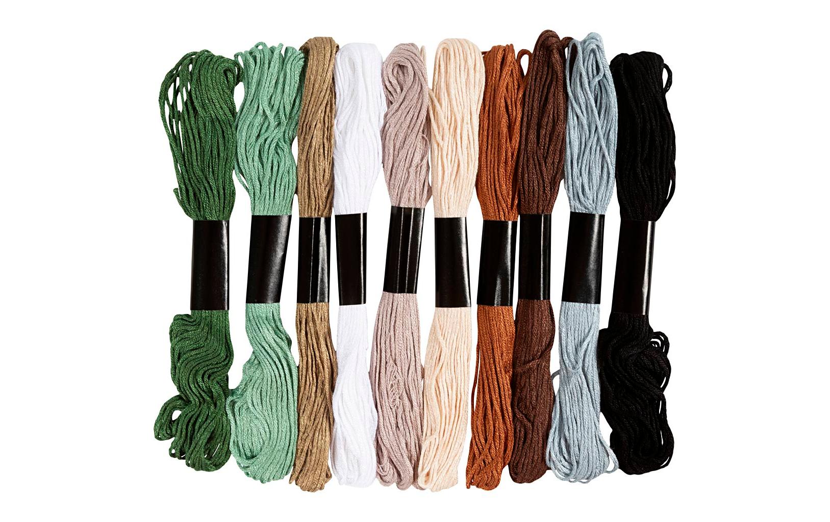 Creativ Company Stickgarn Naturfarben, 10 x 8 m Creativ Company Stickgarn Naturfarben, 10 x 8 m