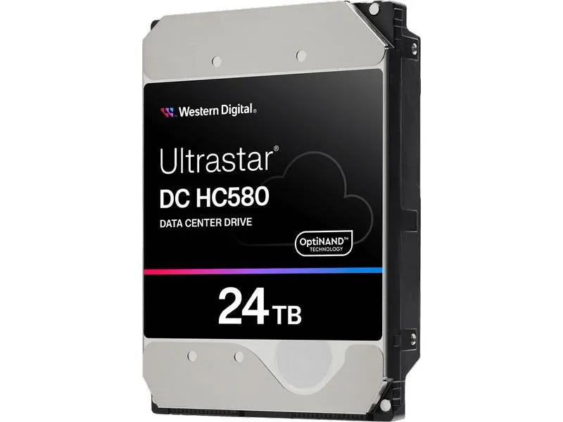 Western Digital Harddisk DC HC580 3.5 SATA 24 TB