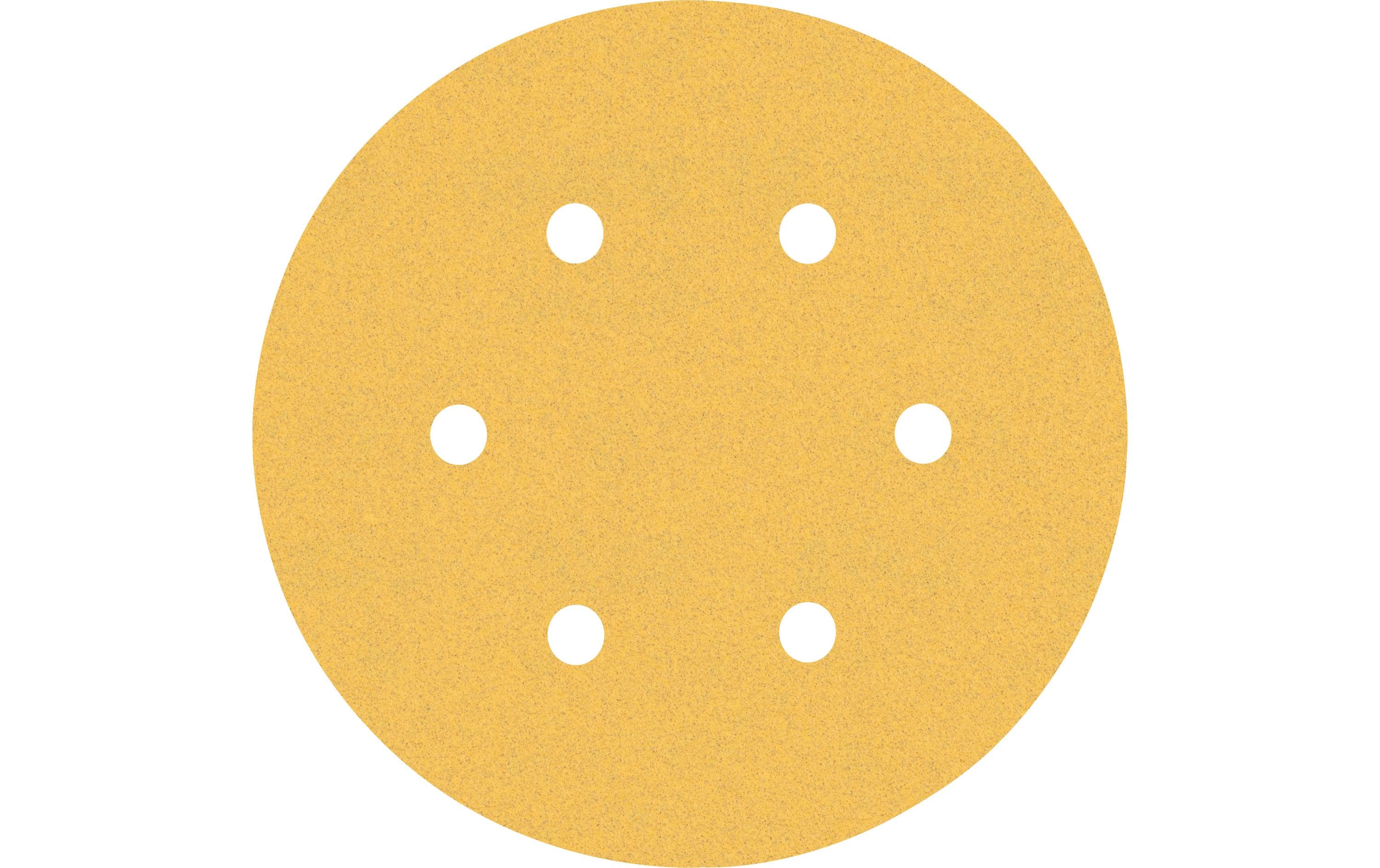 Bosch Professional Schleifpapier EXPERT C470, 150 mm, G 120, 5-tlg.