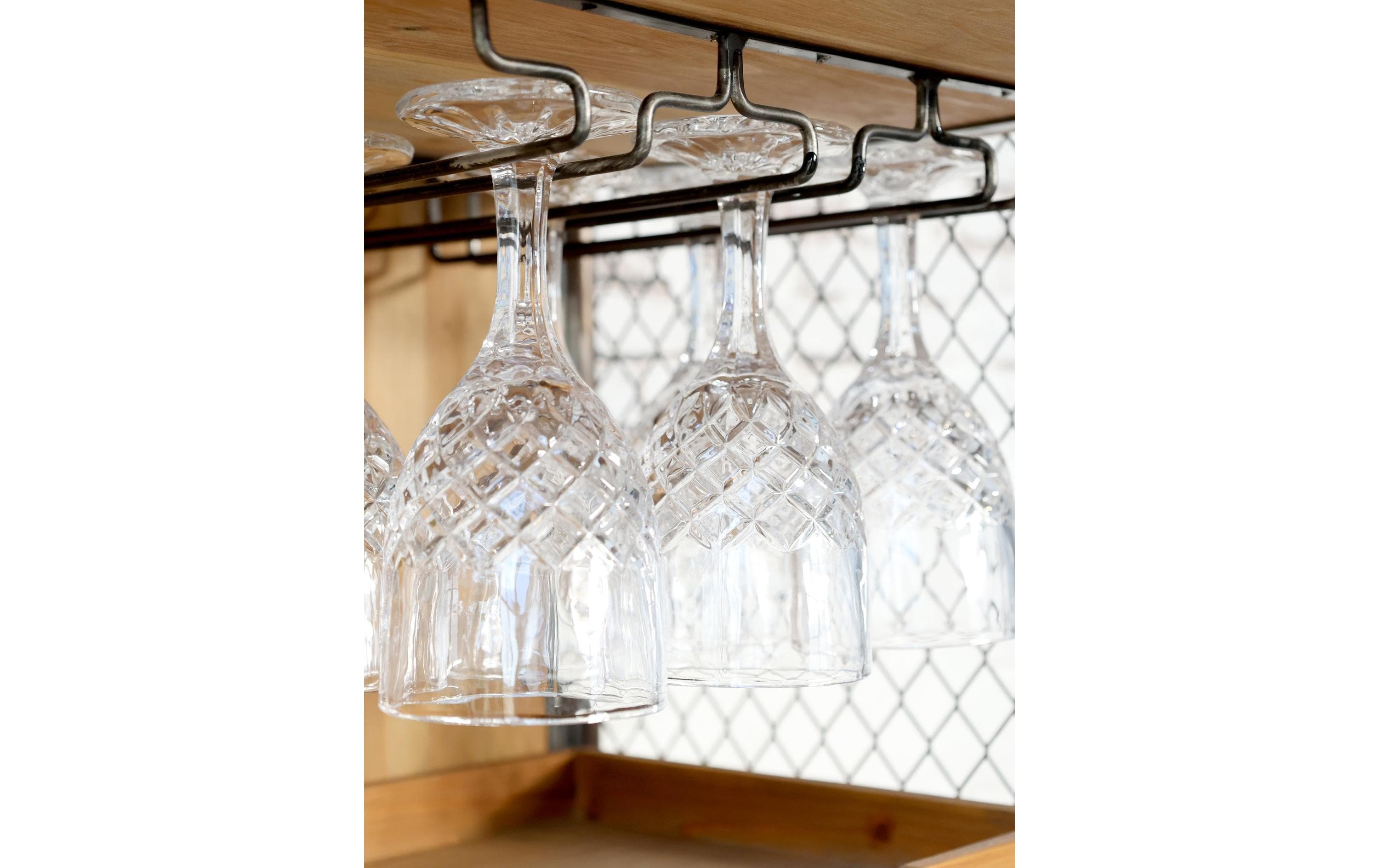 Chic Antique Bartrolley 49.5 cm x 116.5 cm, Nature/Schwarz