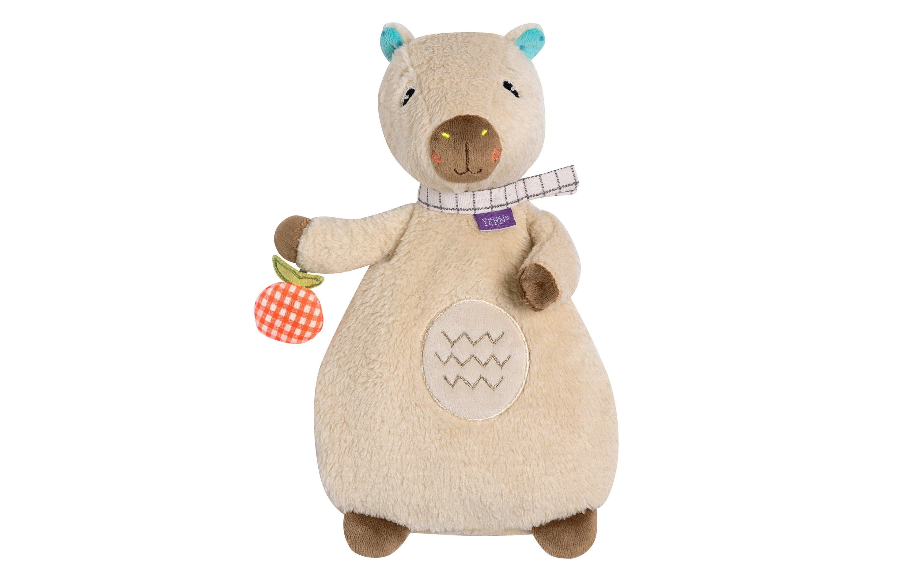 fehn Wärmekissen Capybara, Beige / Braun, 25 cm