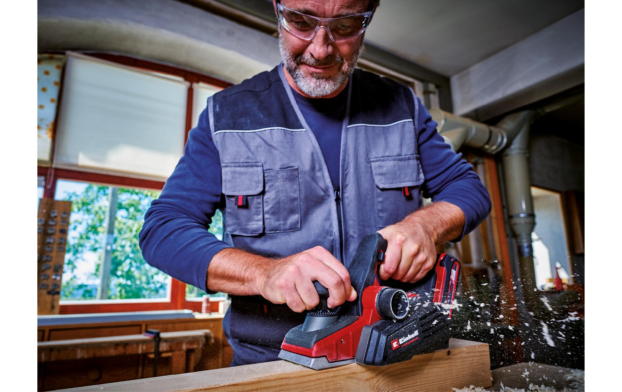 Einhell Akku-Hobel TP-PL 18/3 Li BL – Solo