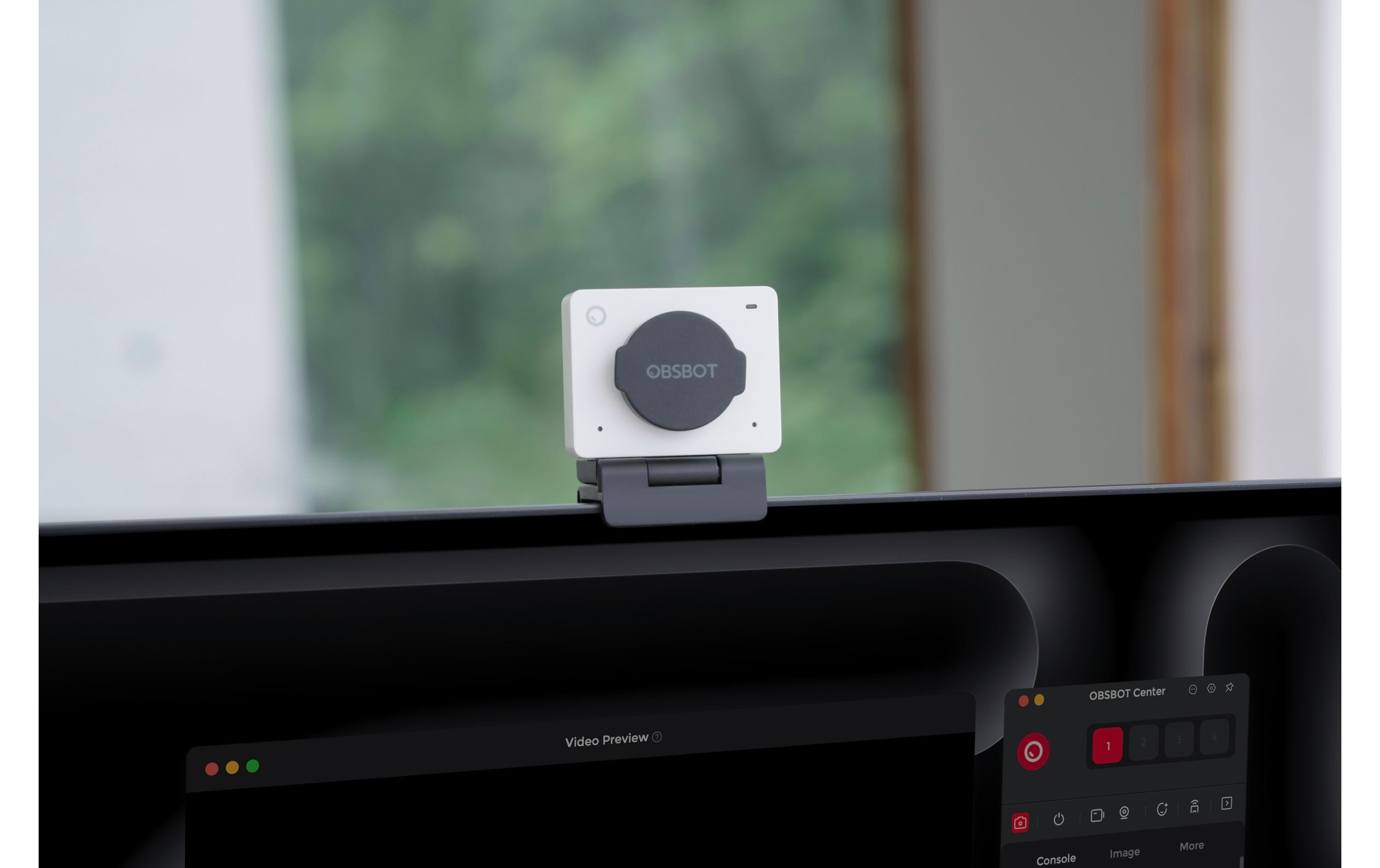 Obsbot USB Kamera Meet 2 AI Powered, 4K 30 fps, Cloud White Obsbot USB Kamera Meet 2 AI Powered, 4K 30 fps, Cloud White