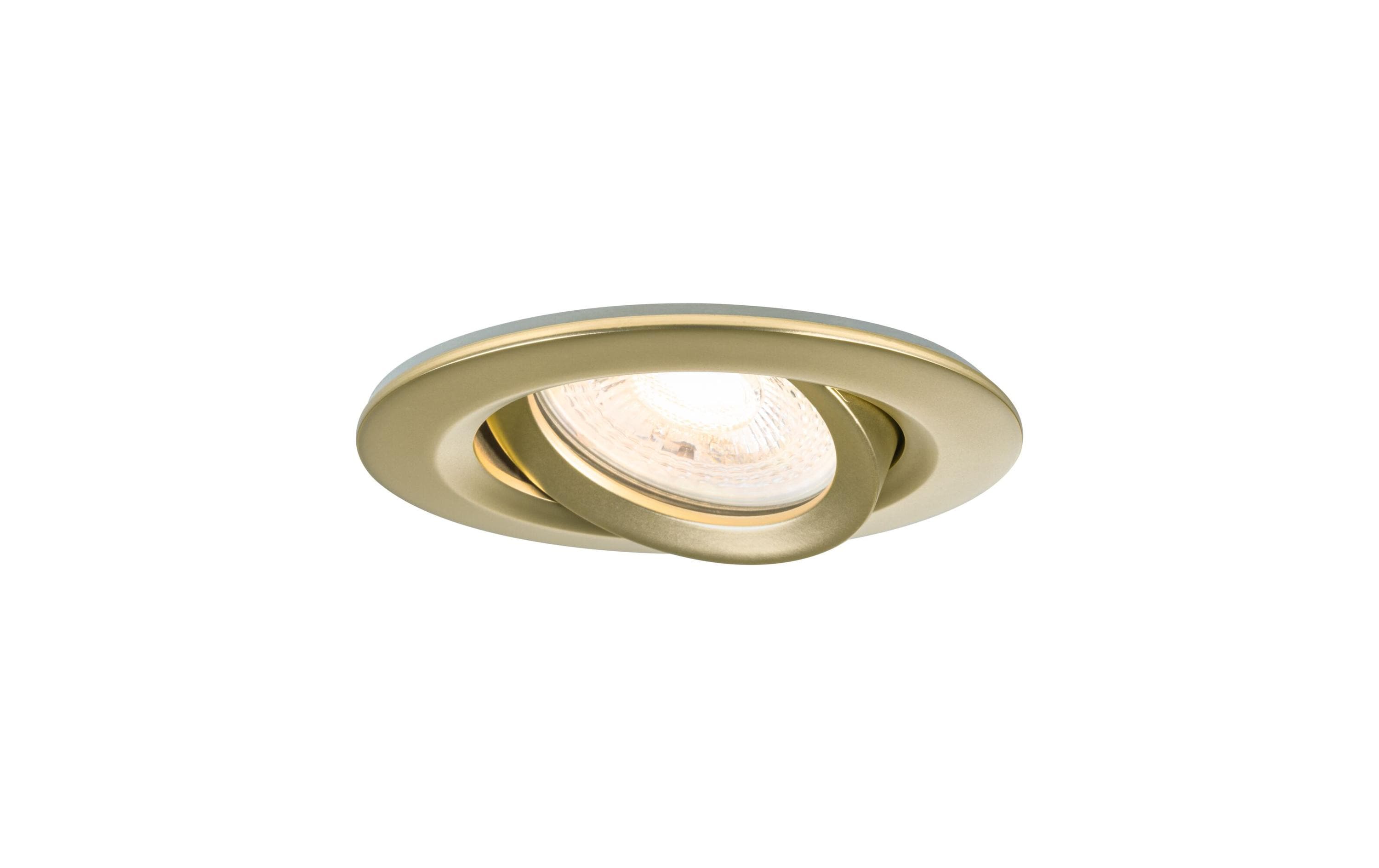 Paulmann Einbauleuchte Nova Plus 3-Set Gold Paulmann Einbauleuchte Nova Plus 3-Set Gold