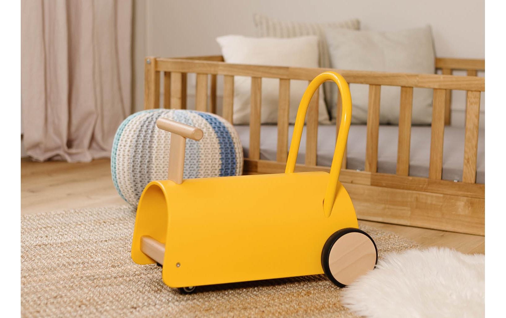 Pinolino Lauflernwagen und Rutscher Enzo, Gelb