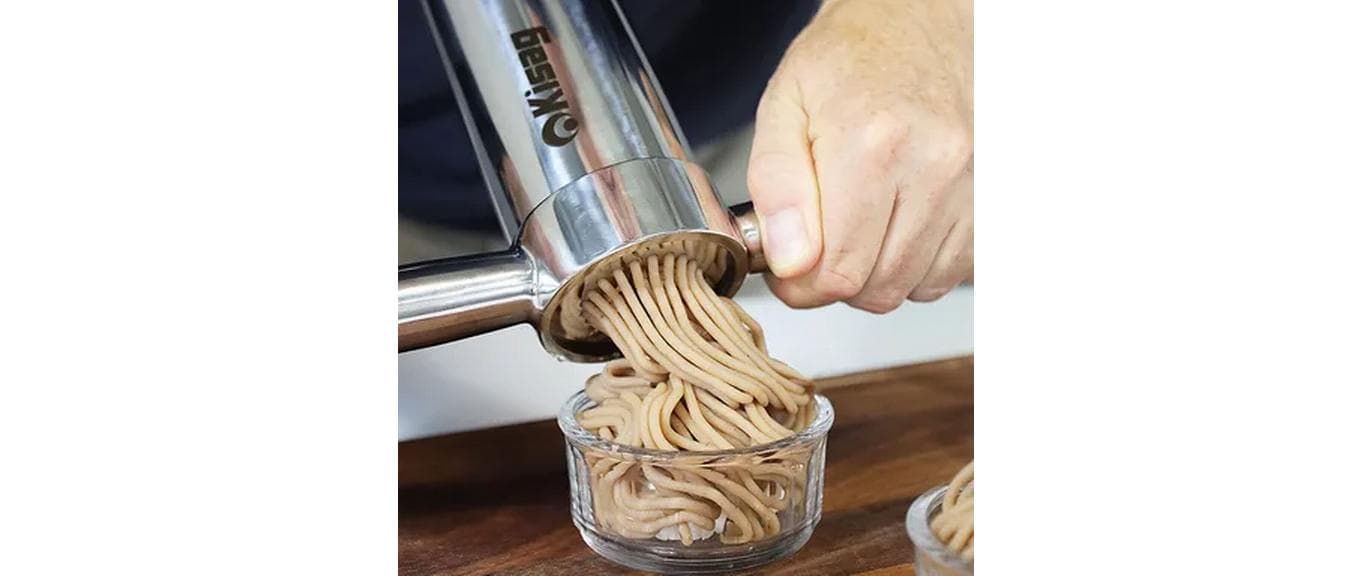 Kisag Vermicelles-Presse Silber