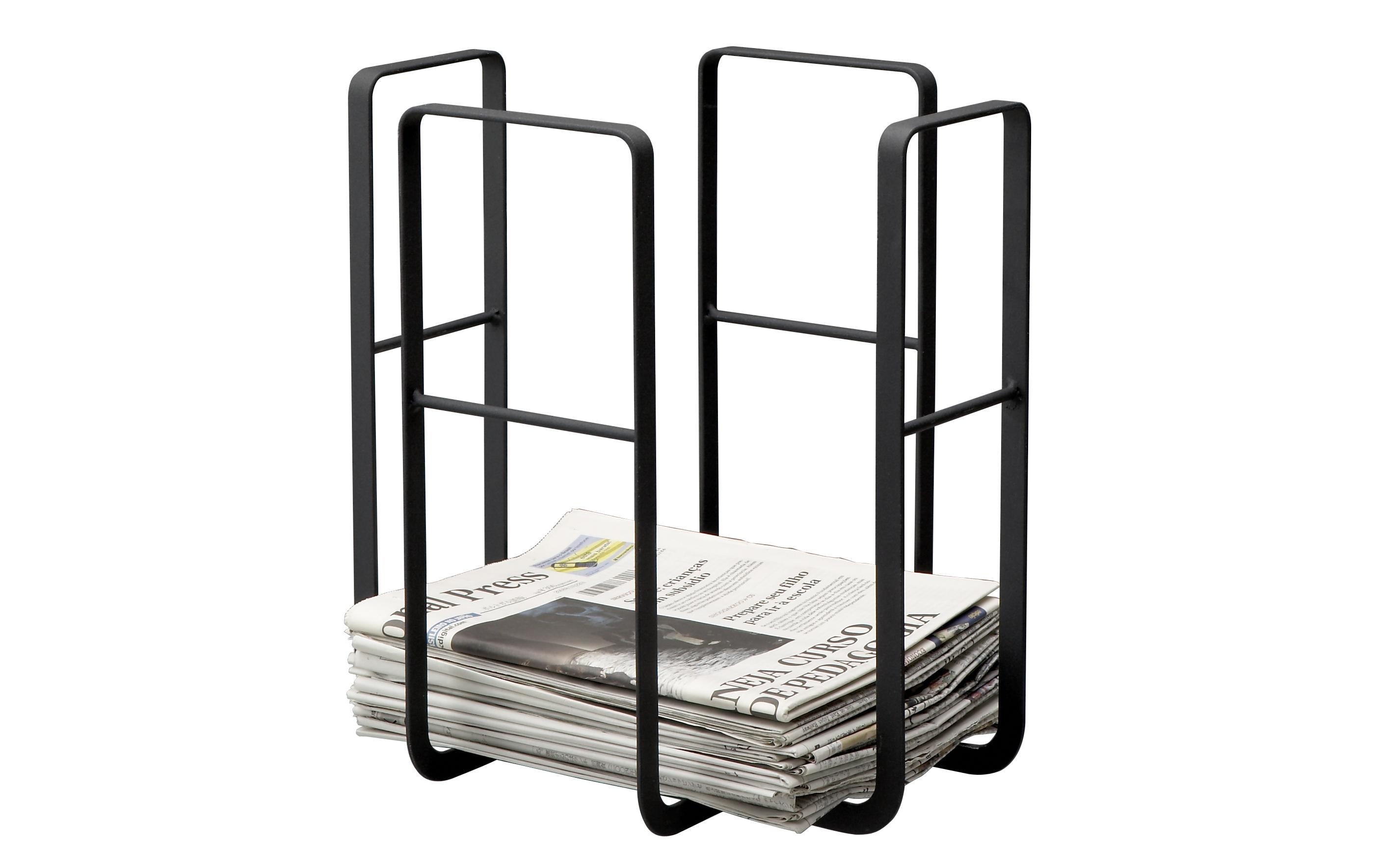 Yamazaki Zeitungsständer News Rack Tower Schwarz