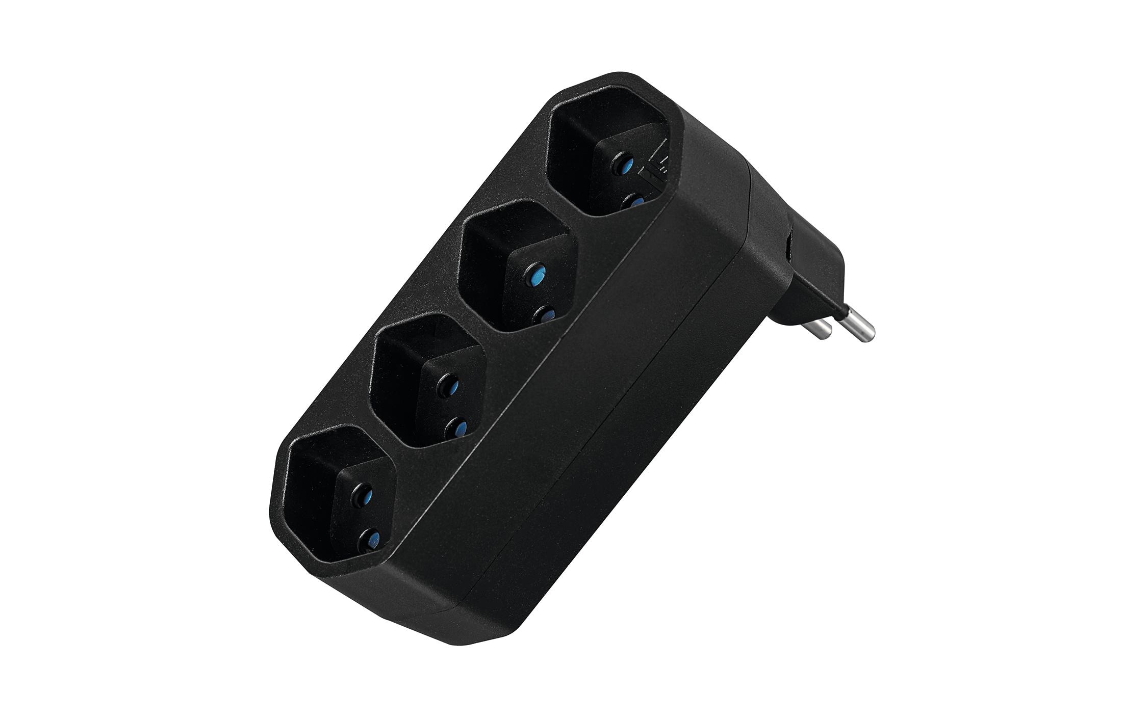 STEFFEN Manta Mehrfachadapter 4xT13 drehbar 4 STEFFEN Manta Mehrfachadapter 4xT13 drehbar 4