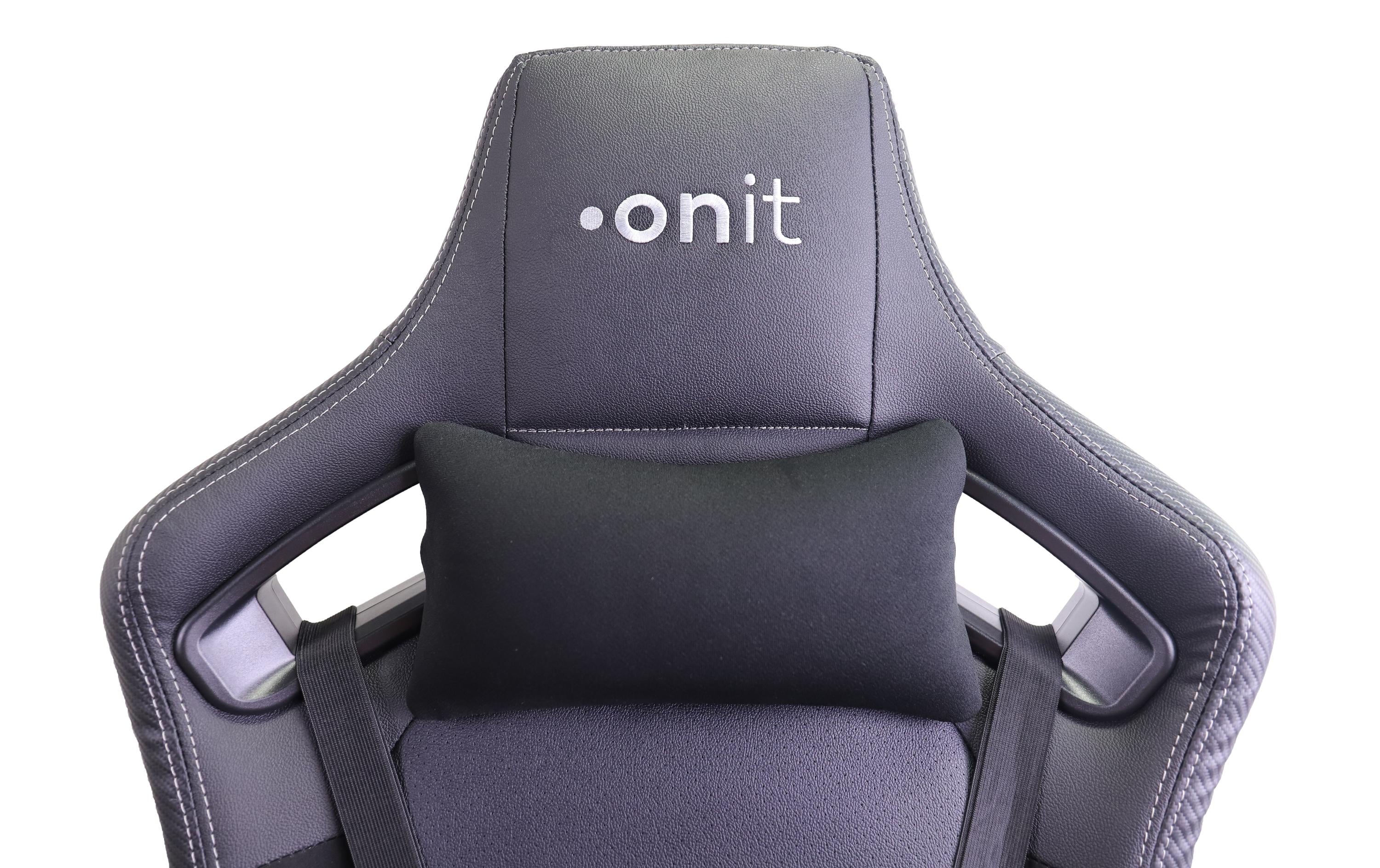 onit Gaming-Stuhl Premium Schwarz/Grau