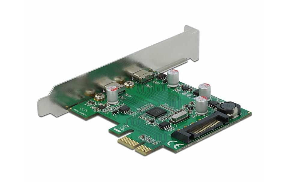 Delock PCI-Express-Karte 90493 USB-C - 2 Port, LP Delock PCI-Express-Karte 90493 USB-C - 2 Port, LP