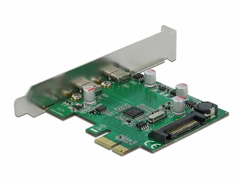 Delock PCI-Express-Karte 90493 USB-C - 2 Port, LP Delock PCI-Express-Karte 90493 USB-C - 2 Port, LP