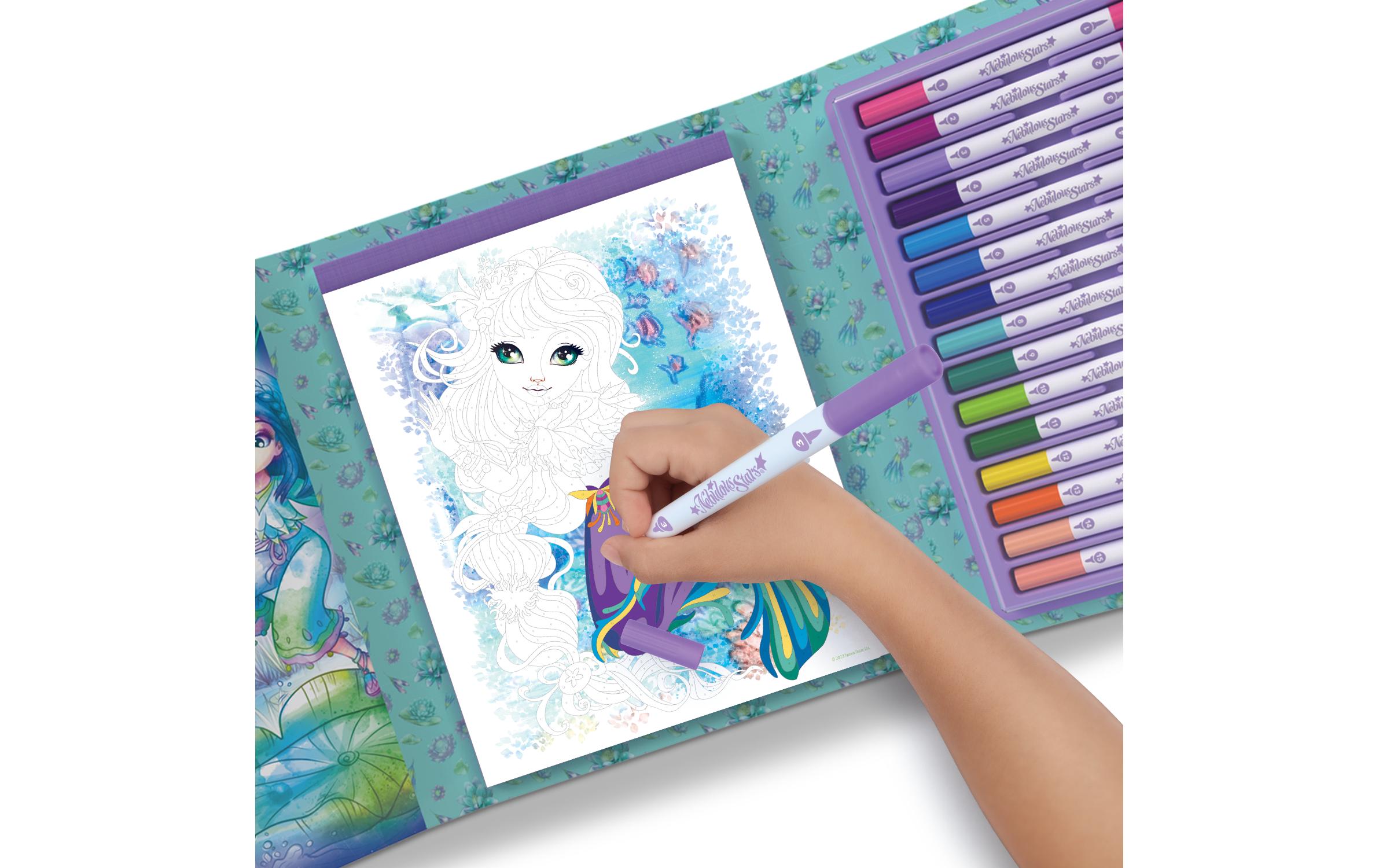 Paka Color-by-Number Book Set Nenuphia