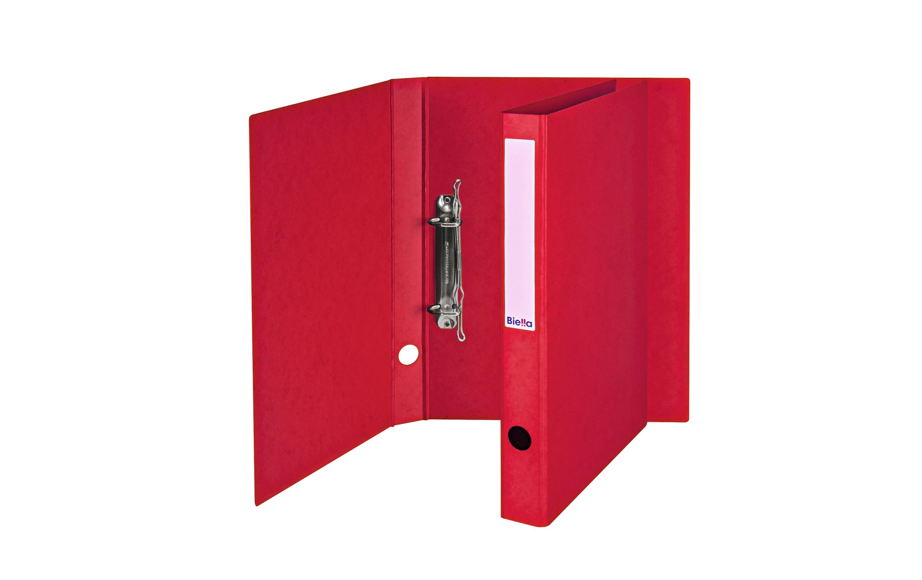 Biella Ringbuch TopColor A4 Kombi 3.1 cm, Rot