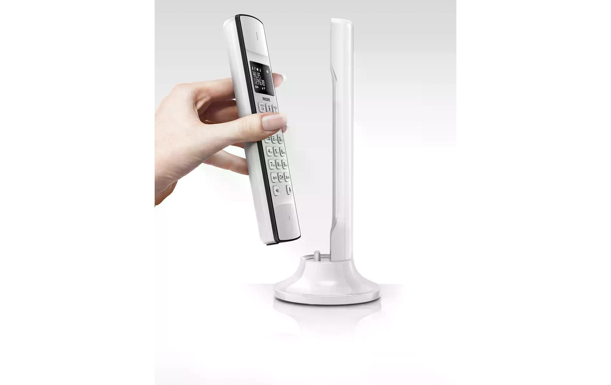 Philips Schnurlostelefon M4501W Weiss Philips Schnurlostelefon M4501W Weiss