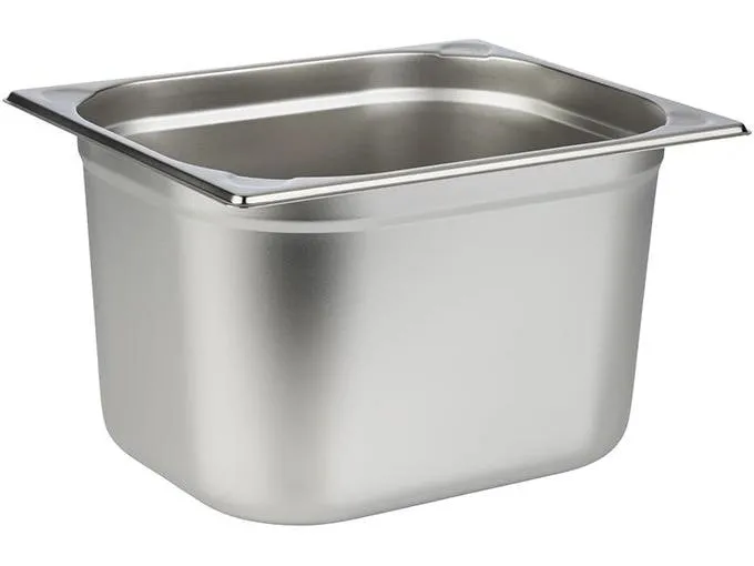 APS Garbehälter GN Behälter 200 mm 11.65 l 32.5 x 26.5 cm Silber