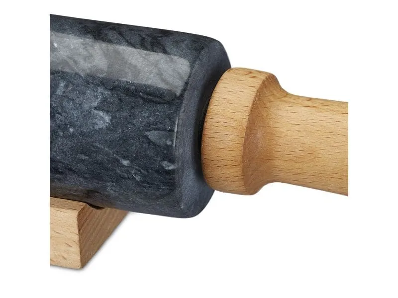 relaxdays Wallholz Nature/Schwarz relaxdays Wallholz Nature/Schwarz