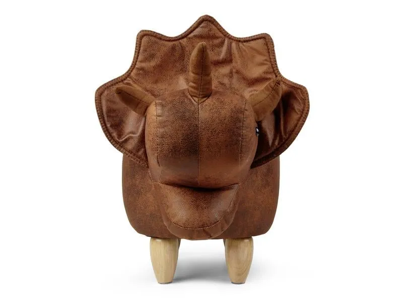 zoosy Kinderhocker Dino Bolle Braun