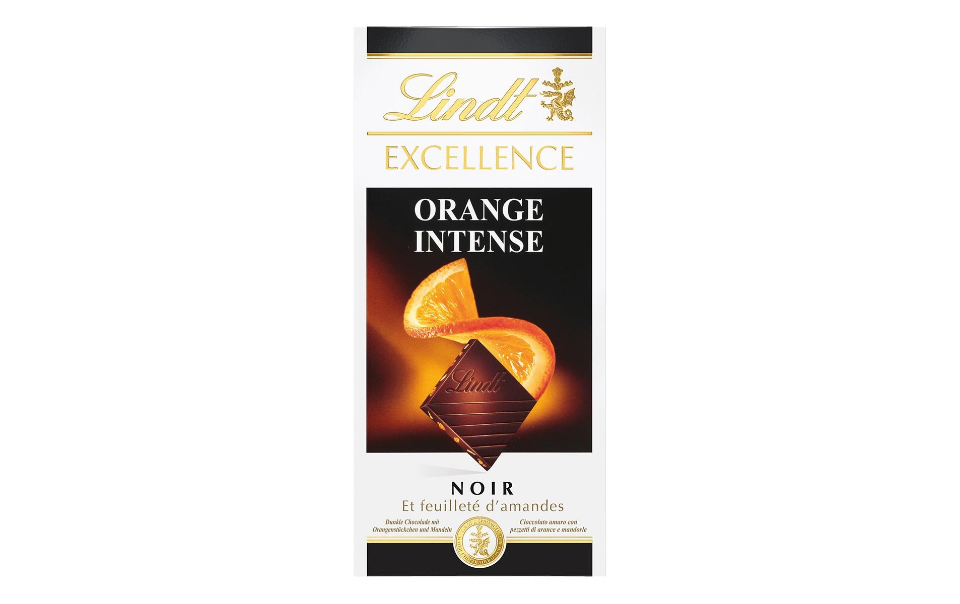 Lindt Tafelschokolade Excellence Dunkel Orange 100 g