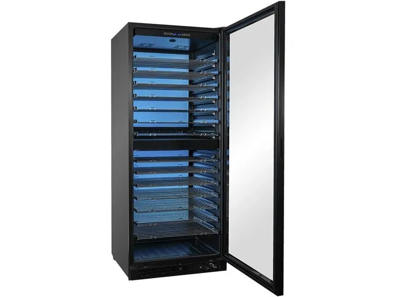 Kibernetik Weinkühlschrank WKH600A Rechts, Schwarz