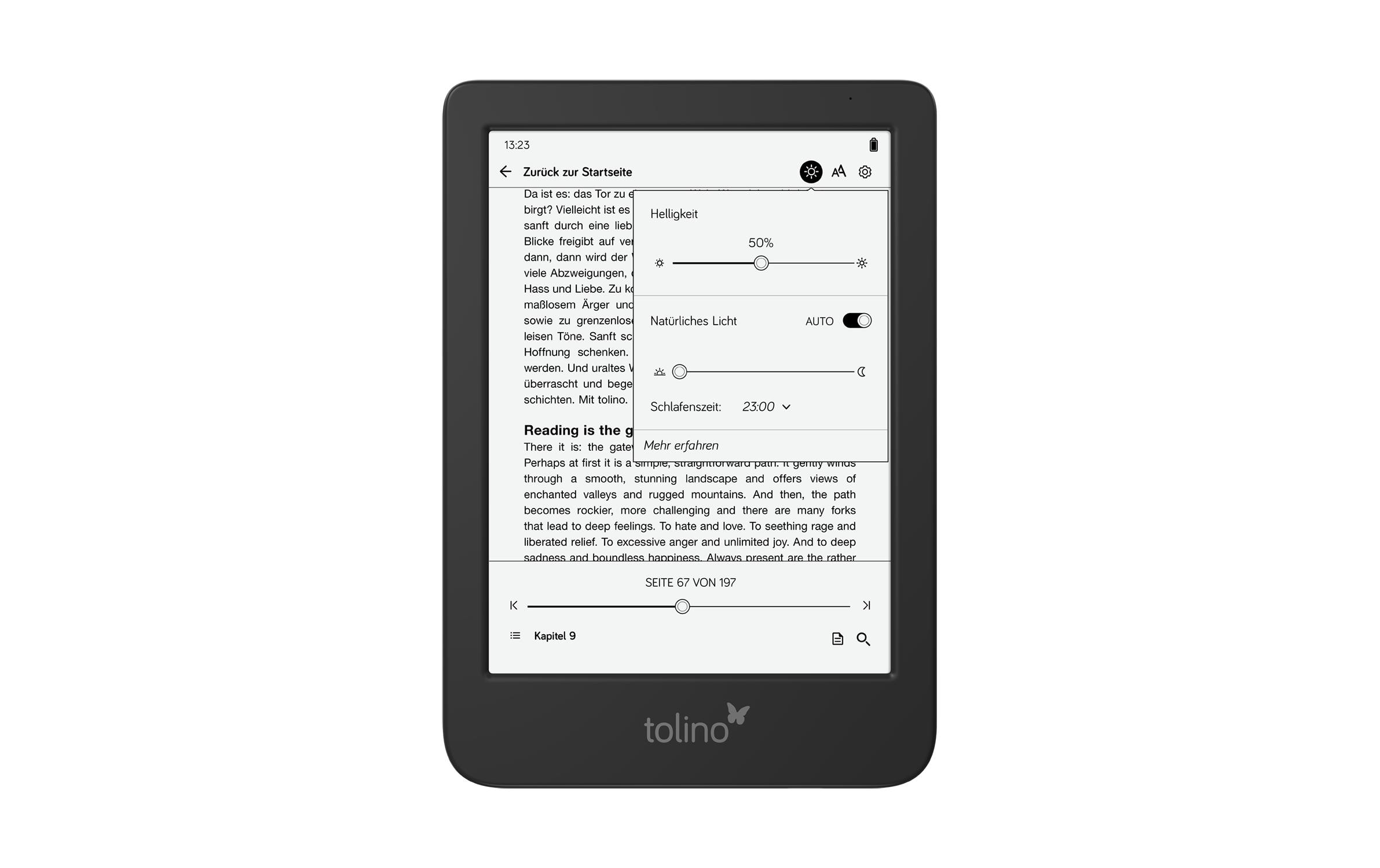 Tolino E-Book Reader Tolino shine