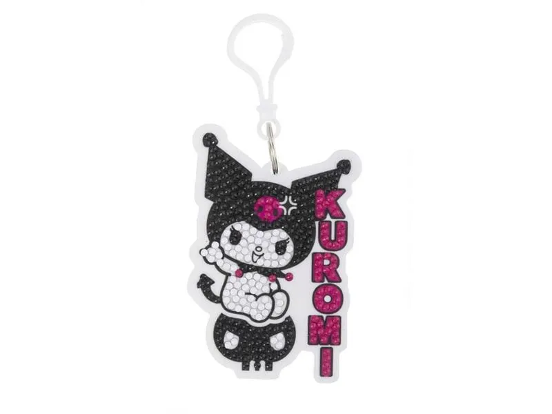 CRAFT Buddy Kuromi, Crystal Art Rucksack Anhänger CRAFT Buddy Kuromi, Crystal Art Rucksack Anhänger