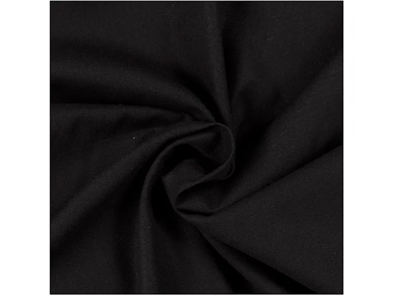 Creativ Company Stoff 145 cm x 200 cm, Schwarz Creativ Company Stoff 145 cm x 200 cm, Schwarz