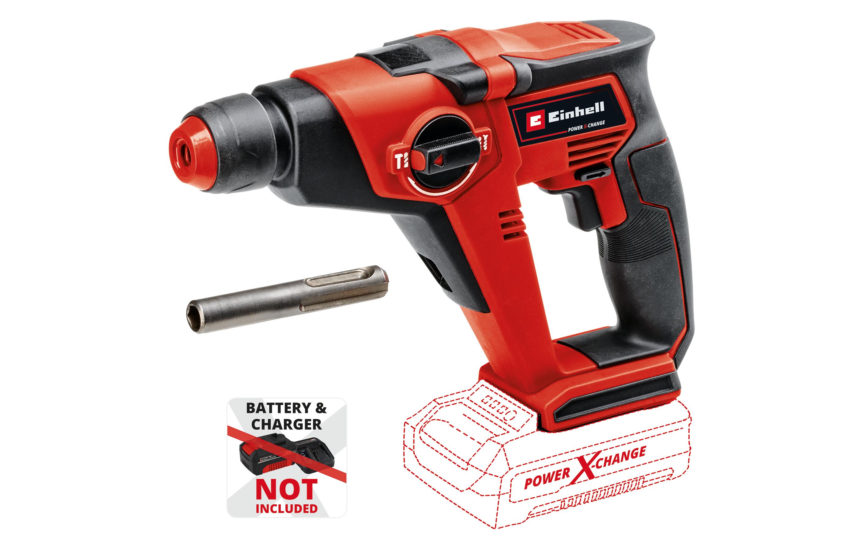 Einhell Bohrhammer TE-HD18/12 Li Solo