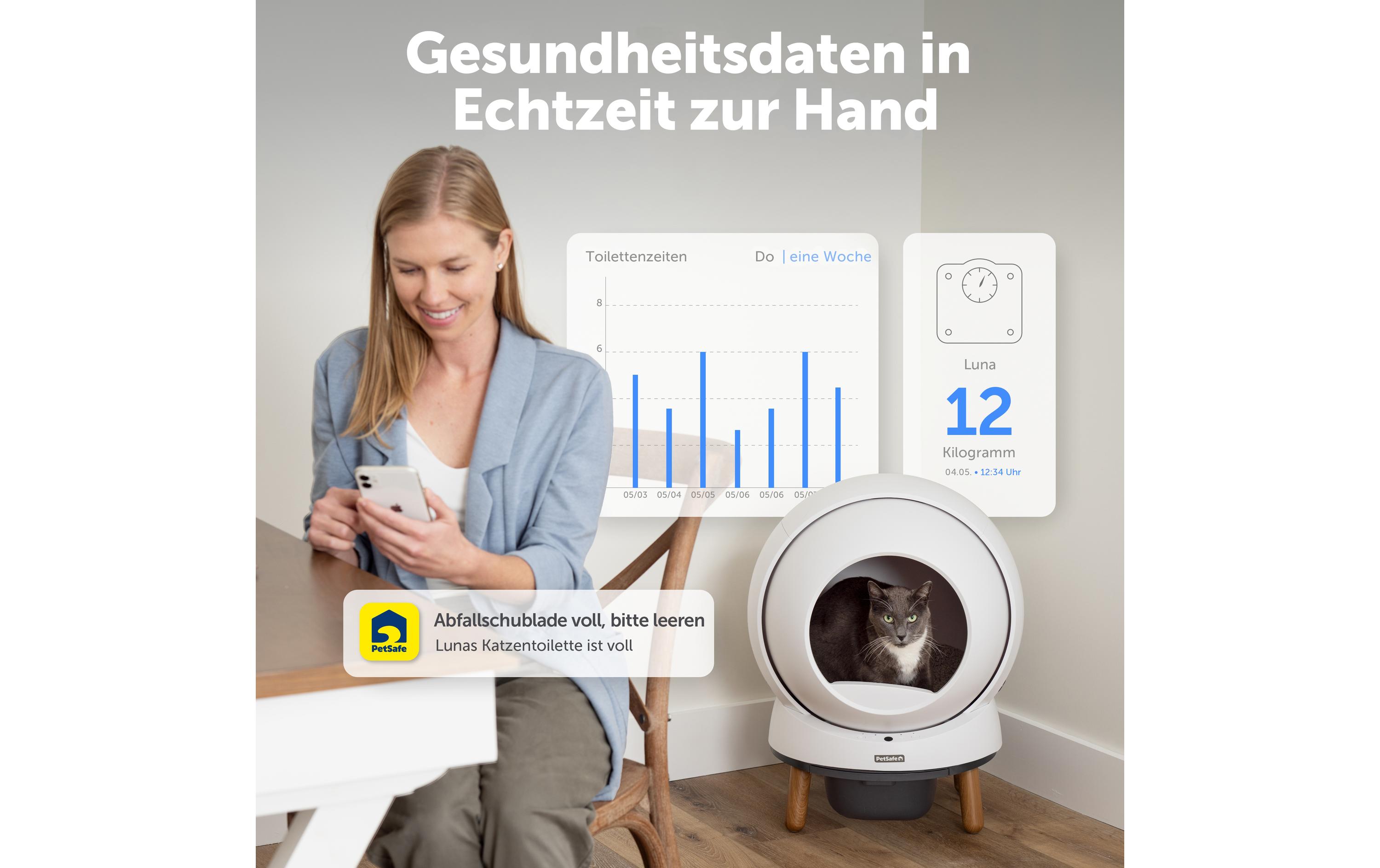 PetSafe Katzentoilette ScoopFree SmartSpin