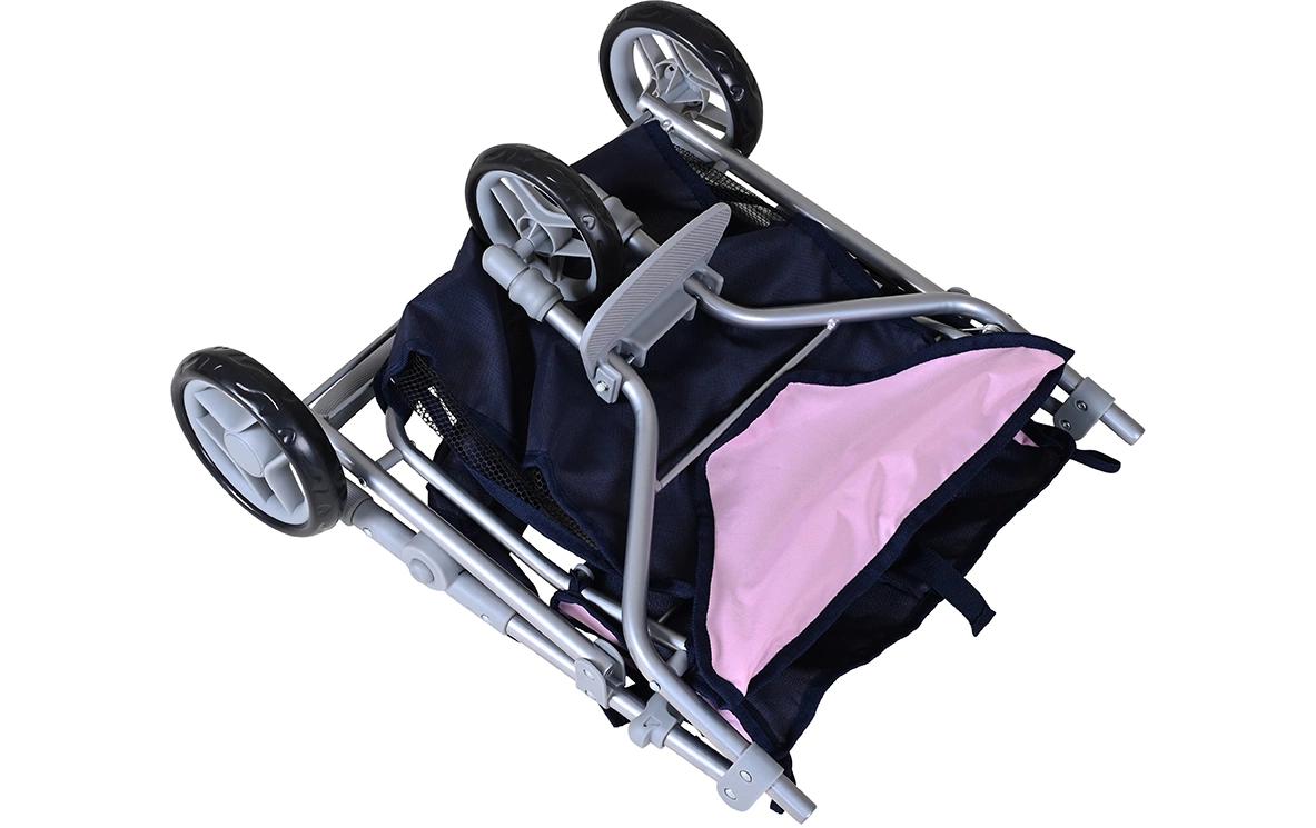 Knorrtoys Zwillingspuppenwagen Princess Blue