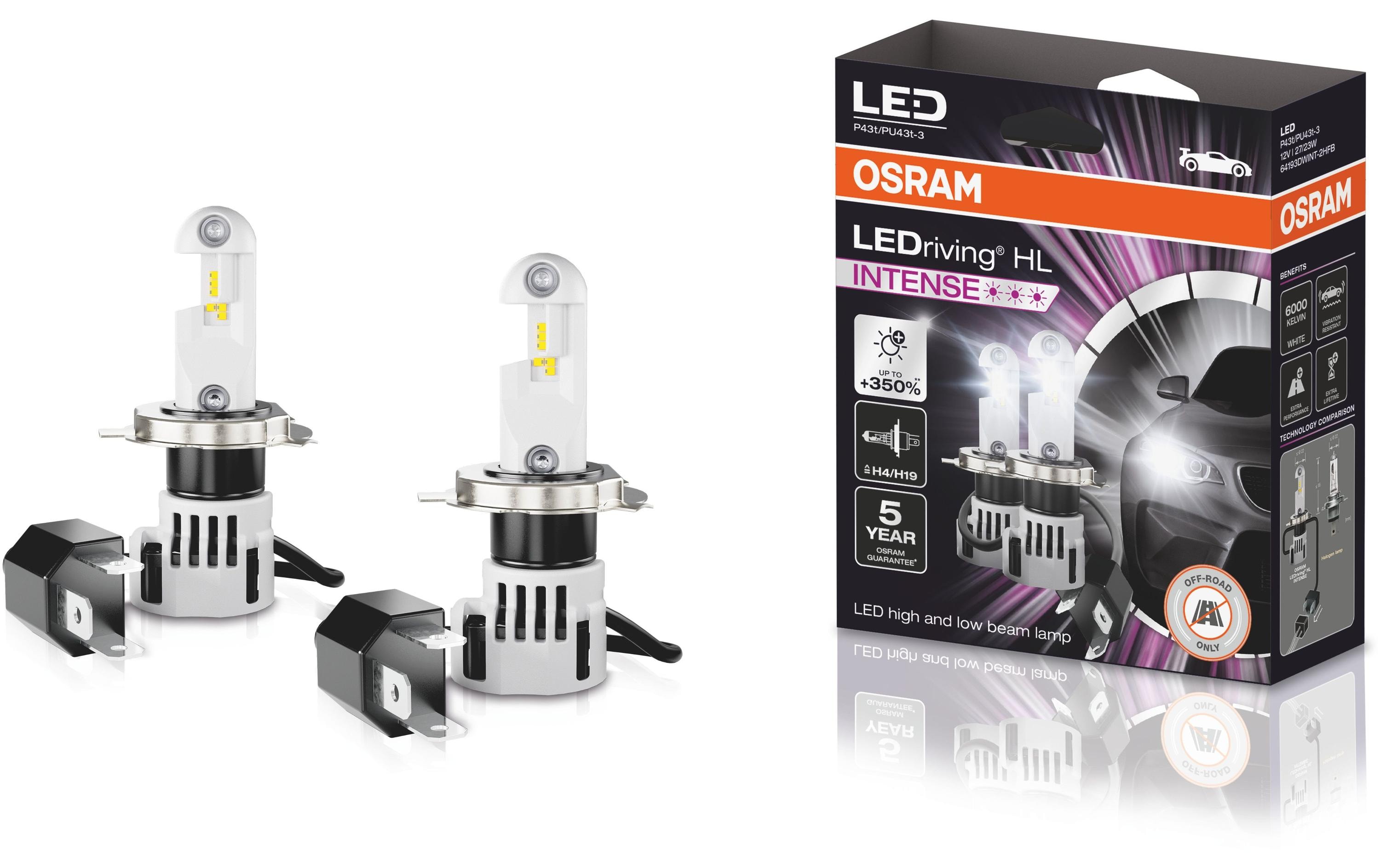 OSRAM LEDriving HL INTENSE H4/H19 PKW OSRAM LEDriving HL INTENSE H4/H19 PKW